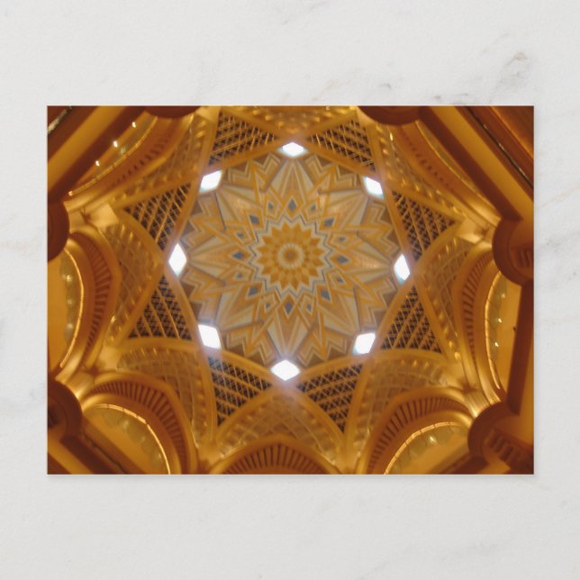 Cartão Postal Palácio dos Emirados (Frente)