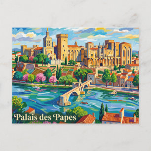 Cartão Postal Palácio dos Papas França