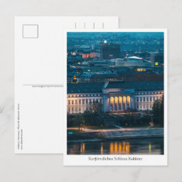 Cartão Postal Palácio Eleitoral Koblenz
