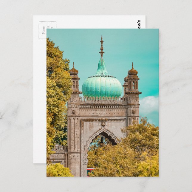 Cartão Postal Palácio Indiano (Frente/Verso)