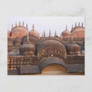 Cartão Postal Palácio Madhavendra ao pôr do sol, Jaipur