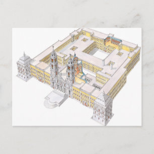 Cartão Postal Palácio Nacional de Mafra. Lisboa Portugal