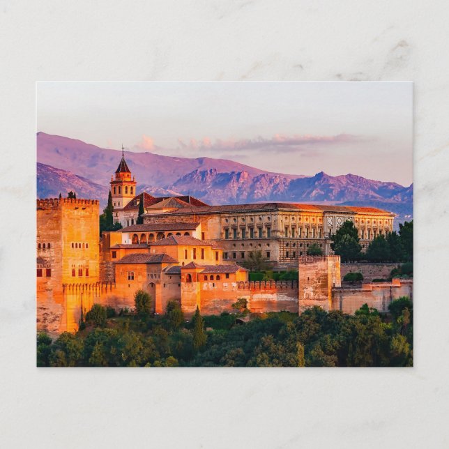 Cartão Postal Palácio nas Montanhas (Frente)