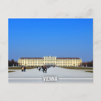 Cartão Postal Palácio Schönbrunn - Viena Áustria