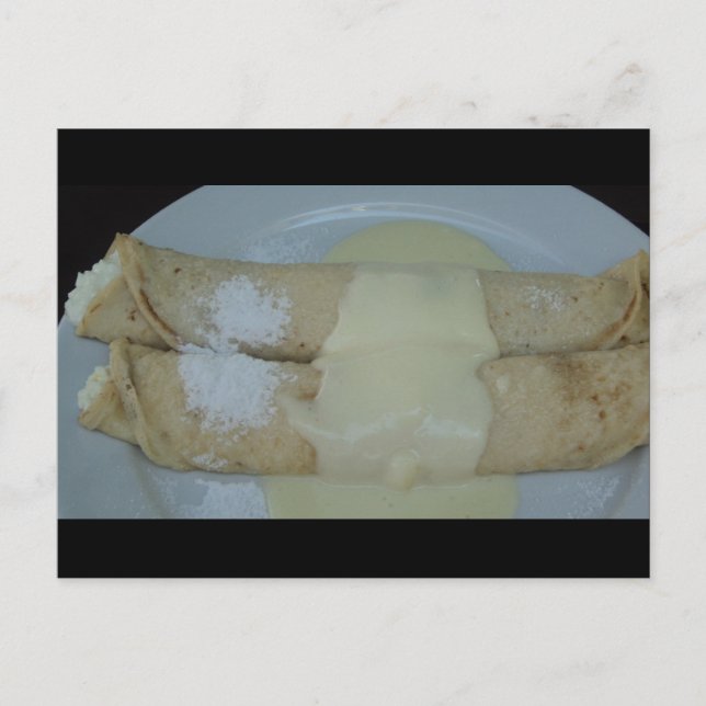 Cartão Postal Palacsinta Húngaro (Frente)