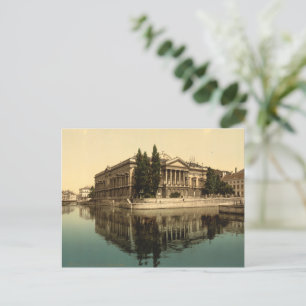 Cartão Postal Palais de Justiça, Gand, Bélgica