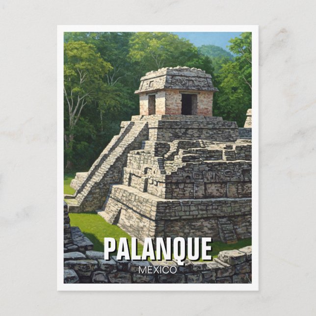 Cartão Postal Palanque México (Frente)