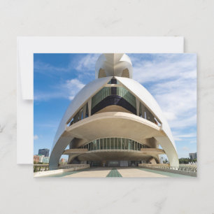 Cartão Postal Palau de les Arts Reina Sofia, Valência