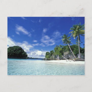 Cartão Postal Palau, Ilhas Rochosas, Ilha Honeymoon, Mundo
