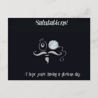 Cartão Postal Palavras para compartilhar