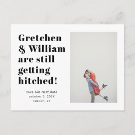 Cartão Postal Palavras Simples Salvem o Cartão-postal de Foto de