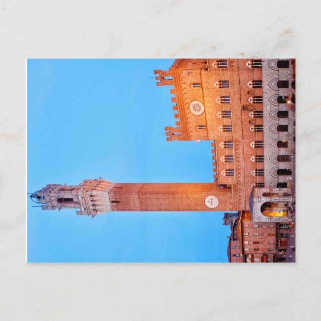 Cartão Postal Palazzo Pubblico (Frente)