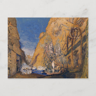 Cartão Postal Palco definido para "Dieu Bleu"