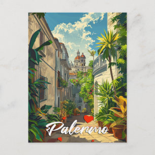 Cartão Postal Palermo Antigo 