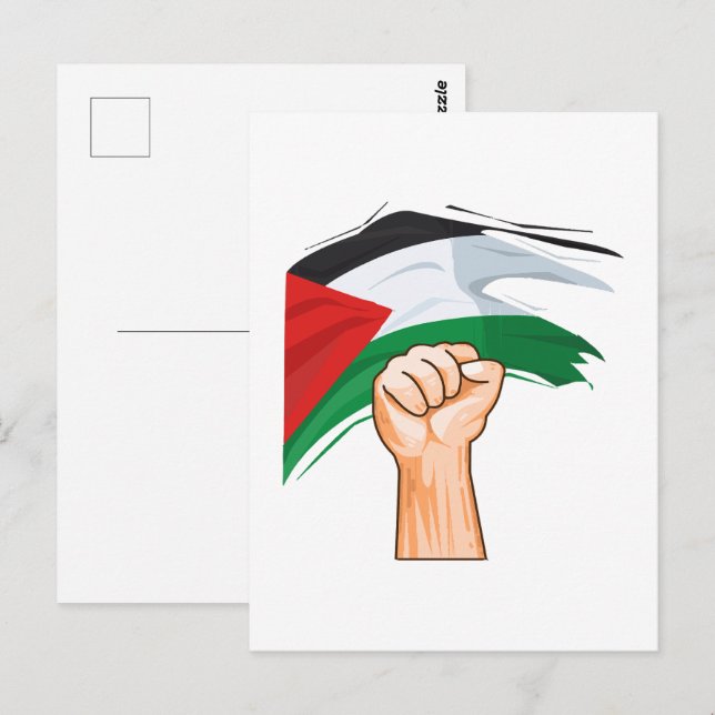 Cartão Postal Palestina (Frente/Verso)