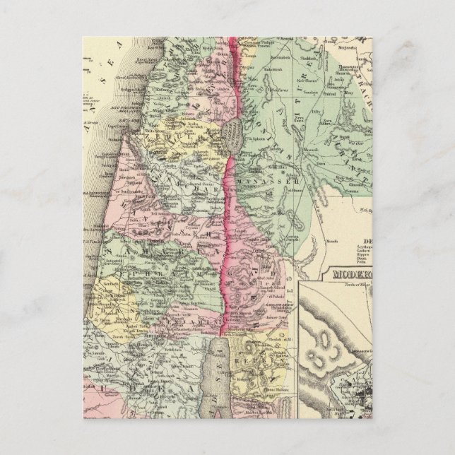 Cartão Postal Palestina histórica (Frente)