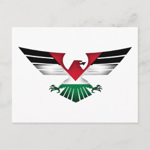 CARTÃO POSTAL PALESTINA LIVRE - ASAS DE LIBERDADE