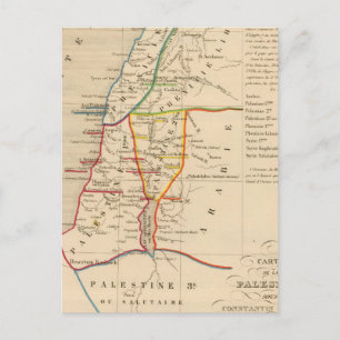 Cartão Postal Palestina sous Constantin le Grand, 330 apres JC