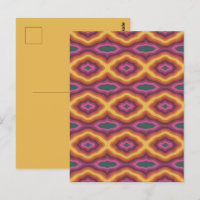 Paleta de Cores Boêmia Padrão de Treliça Ondulado