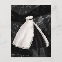 Palhaço de Casamento Negro e Branco