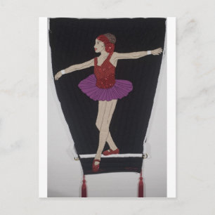 Cartão Postal Palhaços — Caminhante De Cordas Rigorosas