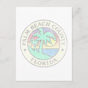 Cartão Postal Palm Beach County