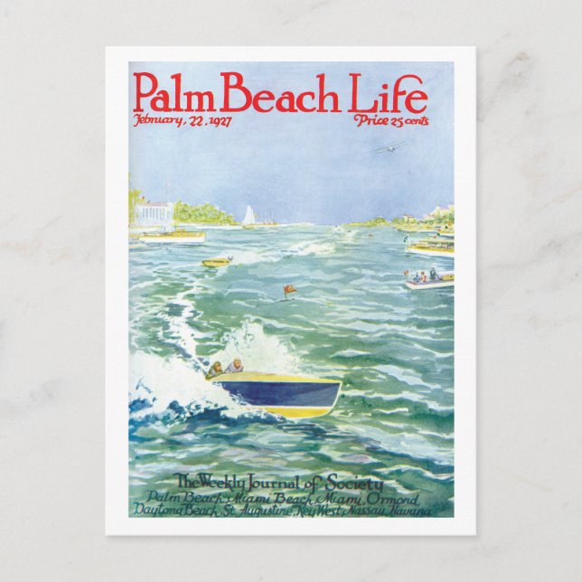 Cartão postal Palm Beach Life nº 2 (Frente)