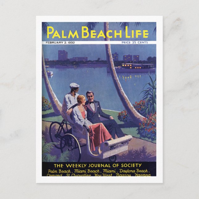 Cartão postal Palm Beach Life nº 4 (Frente)