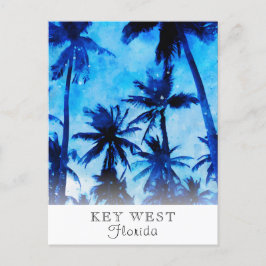 Cartão Postal *~* Palm Exotic AP25 Personalize o Abstrato de Via