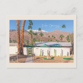 Cartão Postal Palm Primavera California - Midcênts Modern