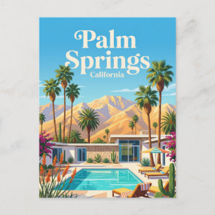 Cartão Postal Palm Springs Califórnia
