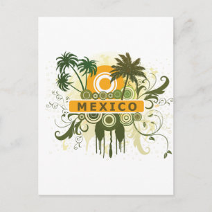 Cartão Postal Palm Tree México