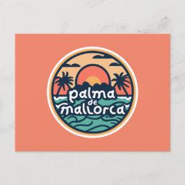 Cartão Postal Palma de Maiorca