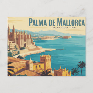 Cartão Postal Palma de Maiorca  Ilhas Baleares 