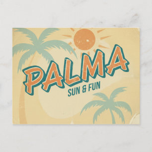 Cartão Postal Palma de Mallorca, Sol & Diversão