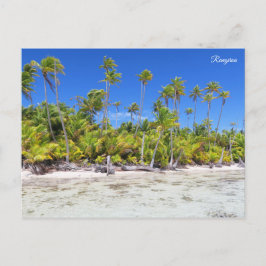 Cartão Postal Palmeiras de Rangiroa