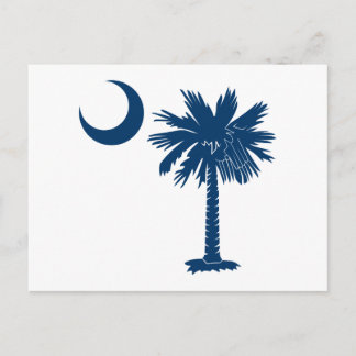 Cartão Postal Palmetto Azul