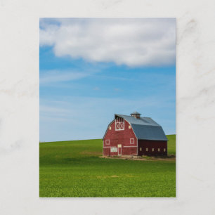 Cartão Postal Palouse Country Barn - Leste de Washington