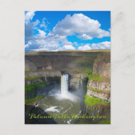 Cartão Postal Palouse Falls Estado de Washington