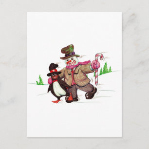 Cartão Postal Pals de inverno
