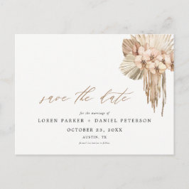 Cartão Postal Pampas Grass Bohemian Guarde o Cartão-Postal