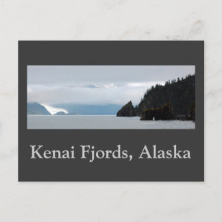 Cartão Postal Panai fjords panorama de 30 polegadas, Kenai Fjord