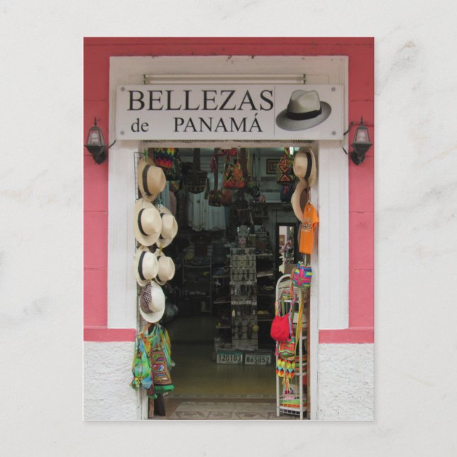 Cartão Postal panamá odeia bellezas (Frente)