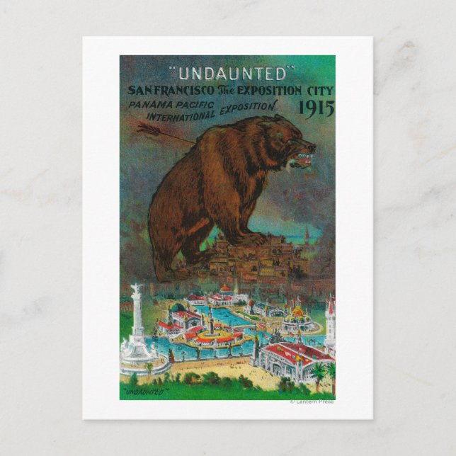 Cartão Postal Panamá Pacific International Expo Advertisement (Frente)