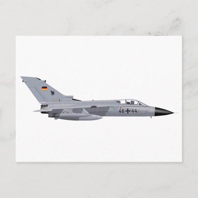 Cartão Postal Panavia Tornado ECR (Frente)