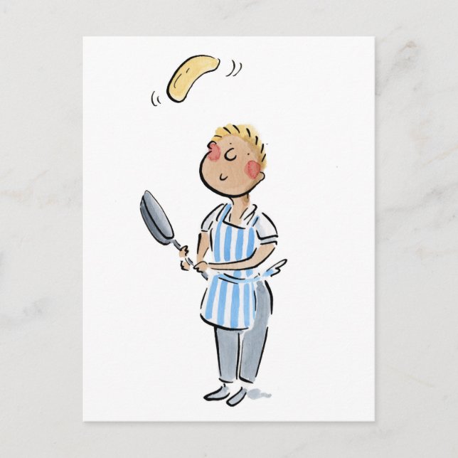 Cartão Postal Pancake (Frente)