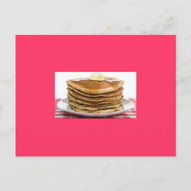 Cartão postal Pancake (Frente)