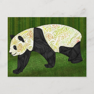Cartão Postal Panda
