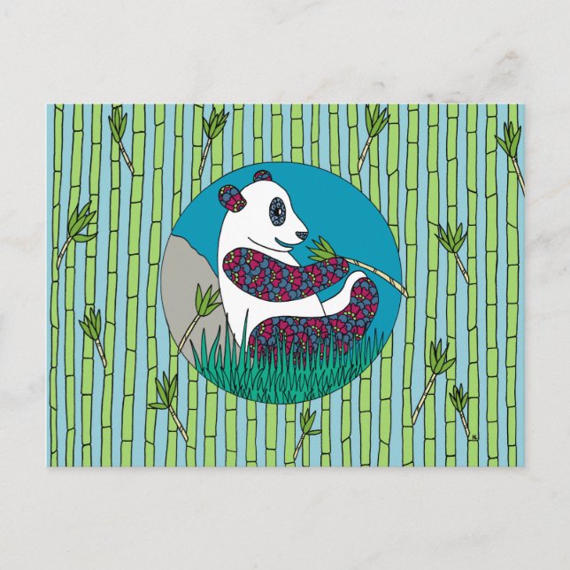 Cartão Postal Panda (Frente)
