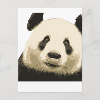 CARTÃO POSTAL PANDA 2